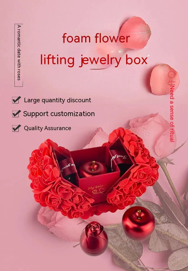 Handmade Valentins Day Gift Soap Rose Gift Box - Bellarte Enchanté Handmade Valentins Day Gift Soap Rose Gift Box